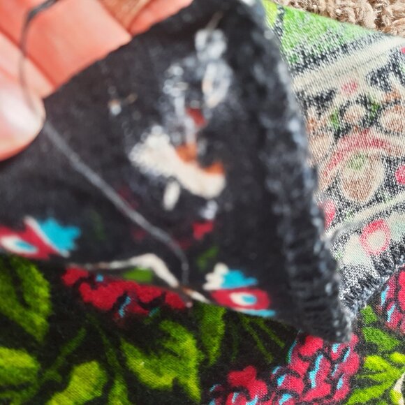 Vtg Velvet Wall Hanging Tapestry Rug Deer Elk 53x39 By Alden.T.C Made in Turkey - Picture 5 of 7